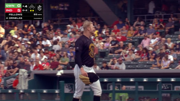 Drake Fellows' five hitless frames