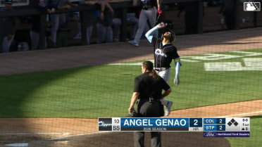 Angel Genao's second homer of the season