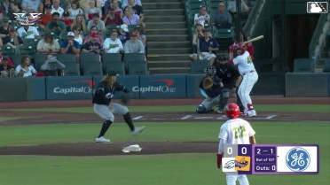 Sal Stewart's two-run single