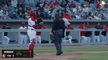 Braden Montgomery homers (6) on a fly ball to right field. Samuel Zavala scores.