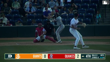 Cam Maldonado homers (4) on a fly ball to right field.