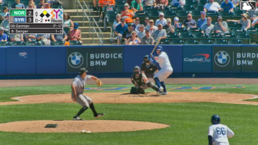 Nestor German In play, run(s) to Hayden Senger
