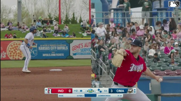 Nick Dombkowski In play, run(s) to John Rave