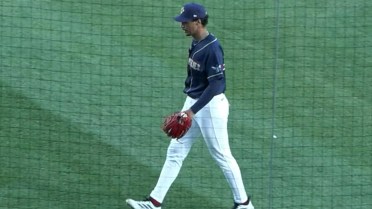 Eriq Swan throws four hitless innings