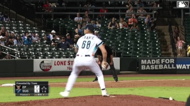 Clay Dungan homers (7) on a fly ball to right center field.