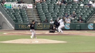 Everson Pereira homers (4) on a fly ball to right center field.