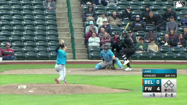 Carson Laws In play, run(s) to Rosman Verdugo