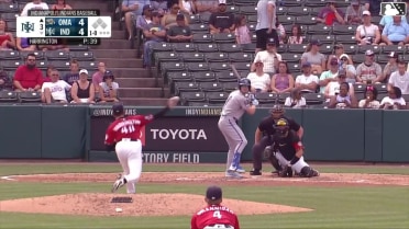 Drew Waters homers (14) on a fly ball to right field.