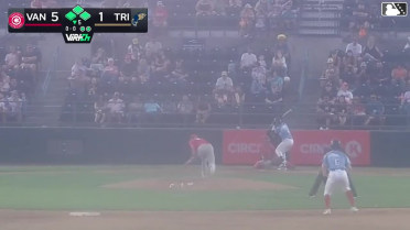 Capri Ortiz doubles (13) on a ground ball to left fielder J.R. Freethy. David Mershon scores. Jorge Ruiz to 3rd.