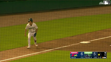 DaShawn Keirsey Jr. singles on a sharp line drive to right fielder Colton Ledbetter. Luke Williams scores.