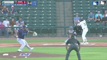 Jorge Alfaro called out on strikes and Sam Kulasingam caught stealing 2nd, catcher Jason Schiavone to shortstop Max Holy to catcher Jason Schiavone.
