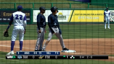 George Lombard Jr.'s baserunning on display