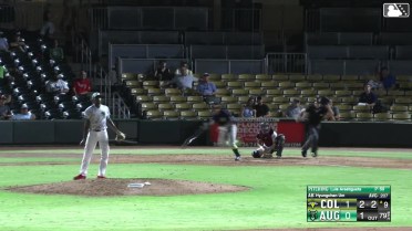 Hyungchan Um's fourth home run of the season