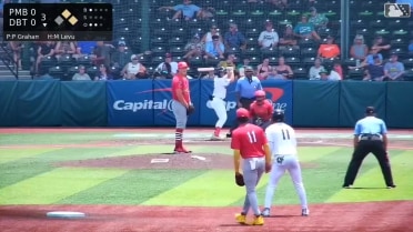 Mulivai Levu hits his first pro double