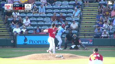 Alex Binelas homers (16) on a fly ball to right field.