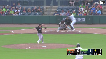 Trace Bright In play, run(s) to Brewer Hicklen