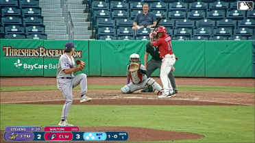 TJayy Walton homers (2) on a fly ball to right center field.