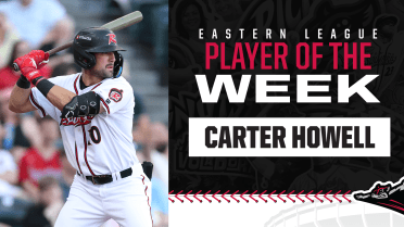 Howell named Eastern League Player of the Week