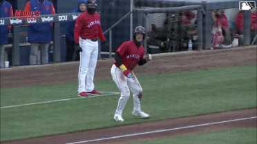 Mickey Gasper doubles (1) on a line drive to right fielder MJ Melendez. Braiden Ward scores. Nick Sogard scores.