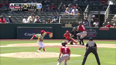 Ryan Murphy In play, run(s) to Rafael Flores Jr.