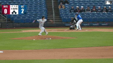 Ramon Ramirez homers (1) on a fly ball to right center field.