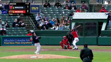 Dylan Crews homers (4) on a fly ball to left field.