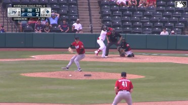 Bo Naylor homers (6) on a fly ball to right field. Juan Brito scores.