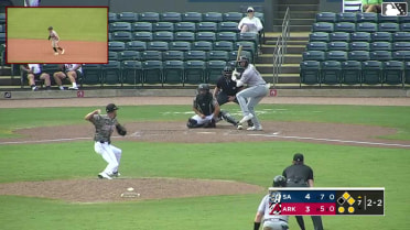 Jake Cunningham singles on a line drive to center fielder Jared Sundstrom. Brendan Durfee scores. Carson Tucker to 3rd. Jake Cunningham to 2nd.