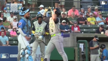 Blake Mitchell's solo home run