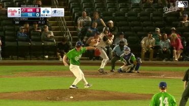 Hunter Fitz-Gerald flies out to center fielder Kendall George. Blake Rambusch scores.