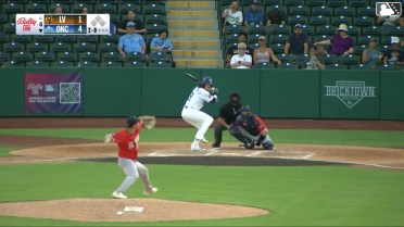 Ryan Fitzgerald homers (10) on a fly ball to right center field.