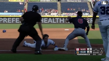 Carson Williams' triple