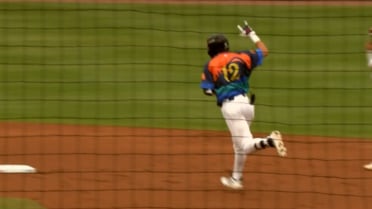 Alex Lodise's fifth homer of the season