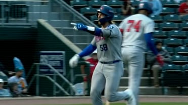 Willie MacIver's three-homer game
