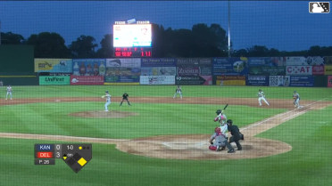 Jose Perez homers (7) on a fly ball to left center field. Andrés Nolaya scores.