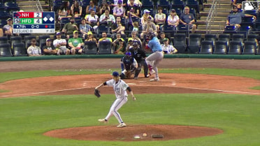 Jackson Hornung grounds into a force out, first baseman Aidan Longwell to shortstop Dyan Jorge. Jorge Burgos scores. Nick Goodwin out at 2nd. Jackson Hornung to 1st.