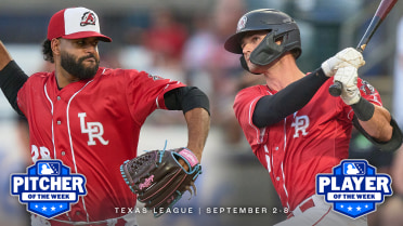 Travs Duo Sweeps Weekly Texas League Awards