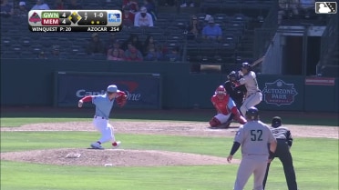 Cade Winquest In play, run(s) to José Azocar