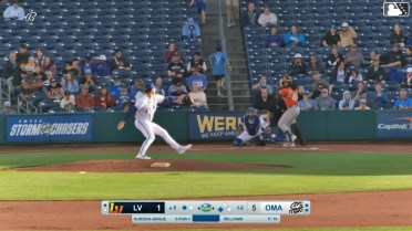 Joshua Kuroda-Grauer singles on a ground ball to second baseman Peyton Wilson. Bryan Lavastida scores.