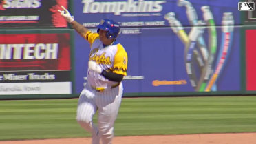 Moisés Ballesteros' 12th Triple-A homer of the year