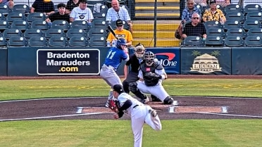 Jeter Martinez begins his start with a K