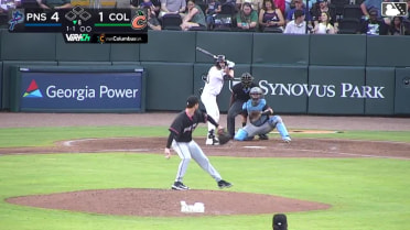 Patrick Clohisy homers (4) on a fly ball to right center field.