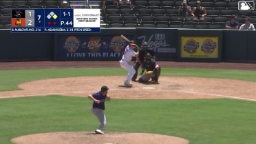 Blake Adams In play, run(s) to Cade Marlowe