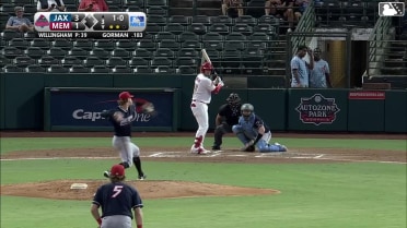 Nolan Gorman homers (13) on a fly ball to right center field.