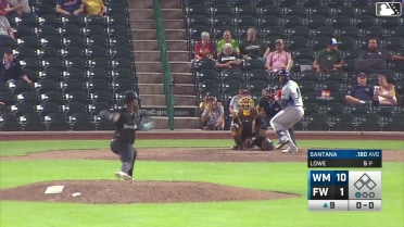 Cristian Santana hits a home run (11).