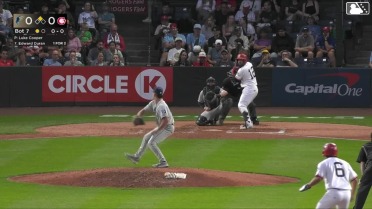 Luke Cooper In play, run(s) to Edward Duran