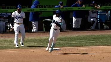 Kaelen Culpepper's solo home run