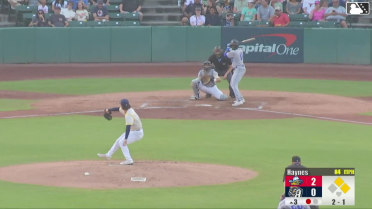 Jansel Luis grounds into a double play, third baseman Luis Verdugo to second baseman Ryan Jackson to first baseman Romeo Sanabria. Ben McLaughlin out at 2nd. Jansel Luis out at 1st.