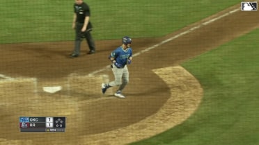 James Tibbs III's 28th home run for Triple-A