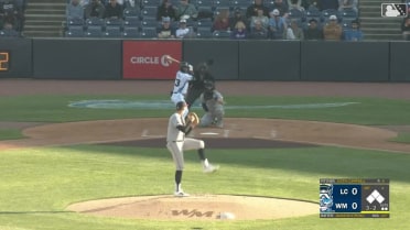 Justin Campbell fans four in three hitless frames